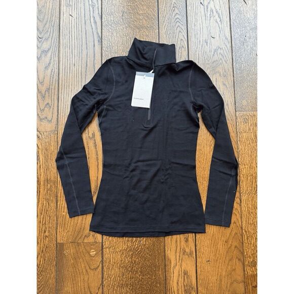 Icebreaker Women's 260 Tech Merino Wool Half Zip Long Sleeve Base Layer XL NEW - Picture 3 of 10